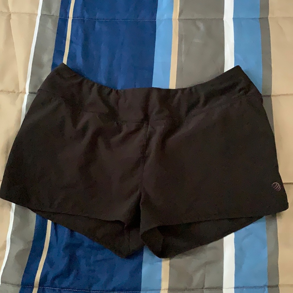 Black Running Shorts